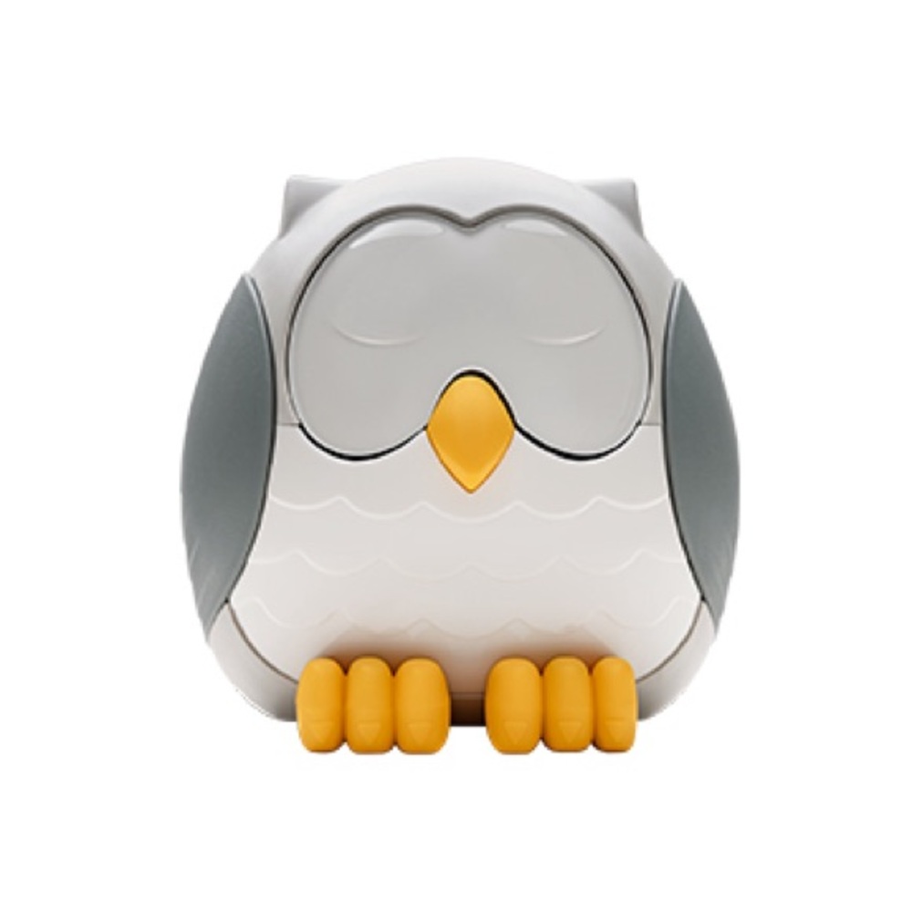 Gray and White Owl Night Light and Essential Oil Diffuser and Humidifier